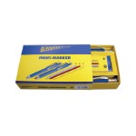 Profi-marker håndværker blyant inkl. 17 stifter (6+6+5)